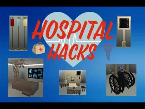 Roblox-Bloxburg | Hospital Hacks | 5k Sub special with fans - YouTube | Hospital interior design ...