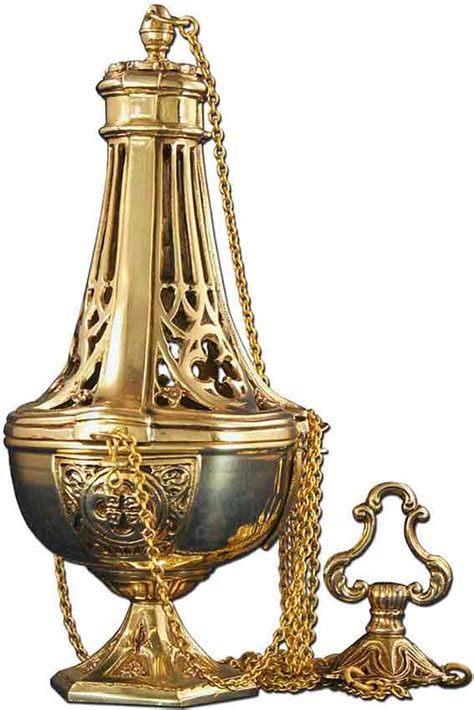 Censer for Holy Week - Gothic bronze censer - Brabander.es