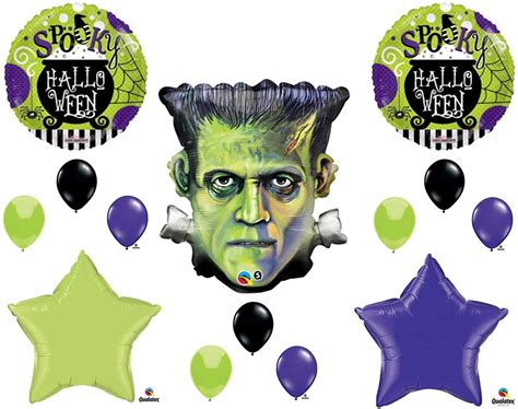 Frankenstein Head Spooky Birthday party Balloons Decorations Supplies | CapesCreationsByTaTa