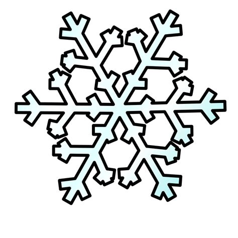 Free clip art "Weather Symbols: Snow" by nicubunu