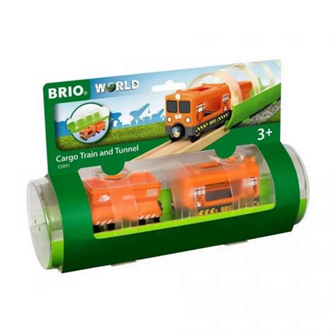 BRIO Train - Cargo Train and Tunnel, 3 pieces | NSW Rail Museum