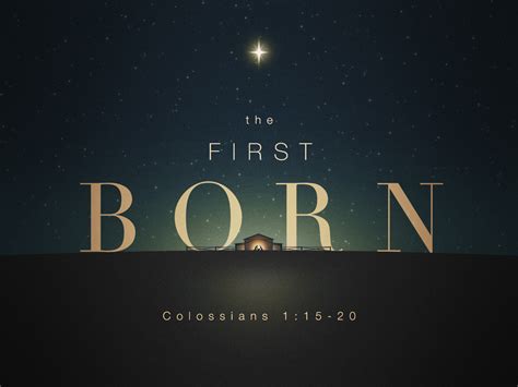 Message: “The First Born, Jesus the Peacemaker” | Brandywine Valley Baptist Church