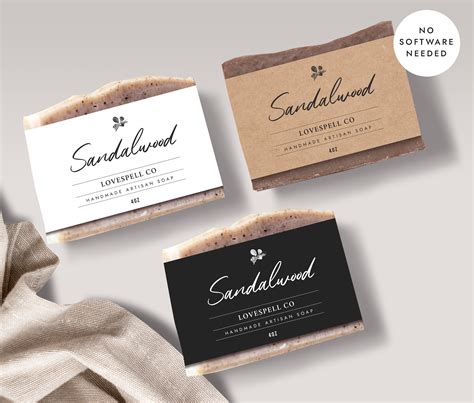 Free Printable Soap Label Templates - Detrester.com