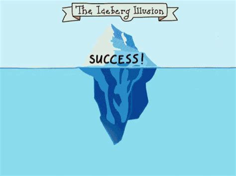 Success Iceberg GIF - Success Iceberg Illusion - Discover & Share GIFs