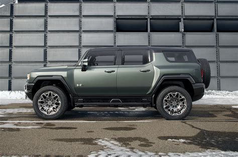 GMC Hummer EV SUV vs. Older Hummer Models: Dimensional Comparison