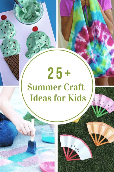 40 Creative Summer Crafts for Kids That Are Really Fun