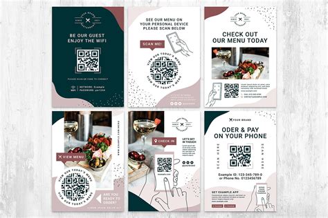 Qr Code Flyer Templates Vol 4 Presentation Design Tem - vrogue.co