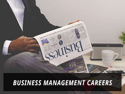 Business Management Careers, Careers With Business Management Degree