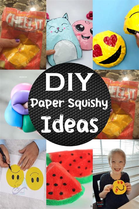 25 DIY Paper Squishy Ideas - DIYnCrafty