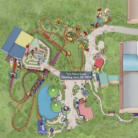 Toy Story Land Added to Digital Map in the My Disney Experience App