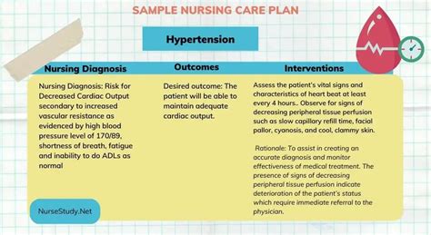 Nursing Care Map Examples