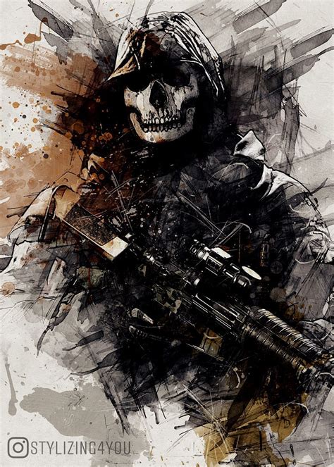 The Best 20 Ghost Call Of Duty Warzone Wallpaper - factagreegraphic