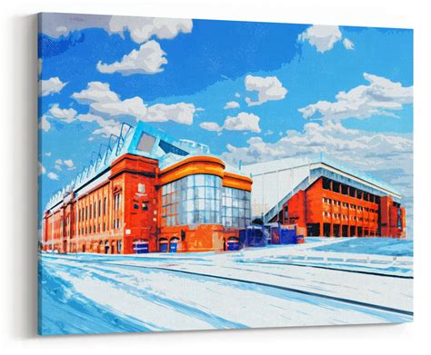 Shop for Rangers Fans | Blue Room Art — Ibrox Stadium