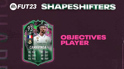 FIFA 23 Camavinga Shapeshifters Objectives | FifaUltimateTeam.it - UK