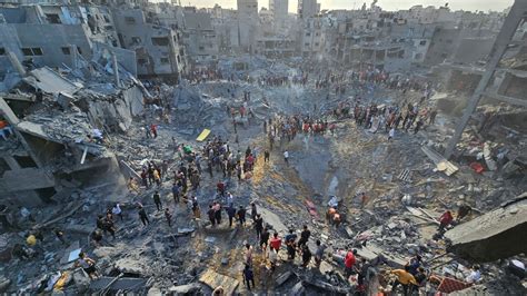 Hundreds Killed and Wounded by Israeli Entity’s Airstrikes on Jabalia ...