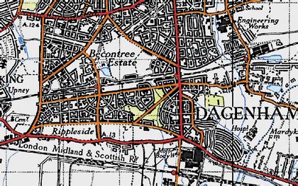 Dagenham photos, maps, books, memories - Francis Frith