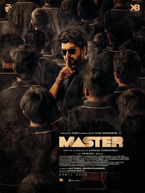 Most awaited Second-look of Master starring Thalapathy Vijay is here!!