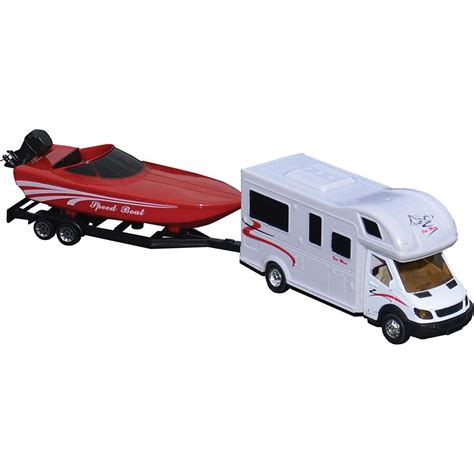 Toy Truck: Toy Truck And Boat Trailer