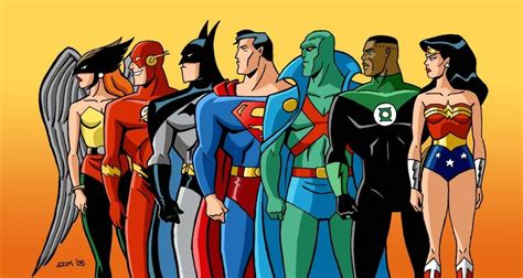 Justice League - The Animated Series by Az-I-Am on DeviantArt Dc Comics Superheroes, Dc Comics ...