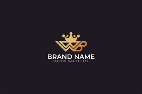 WB Letter Logo Graphic by nicer_mind · Creative Fabrica