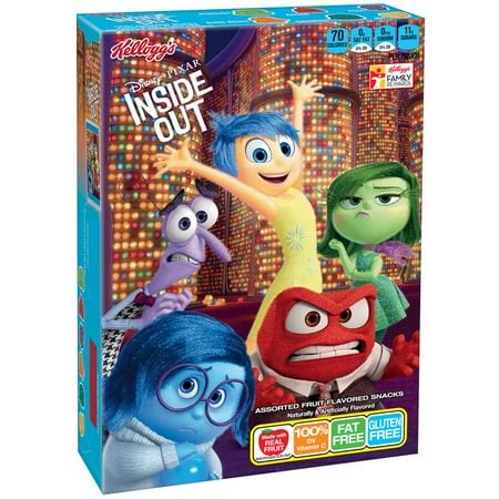 Kellogg's Disney/Pixar Inside Out Fruit Flavored Snacks, 10 count, 8 oz ...