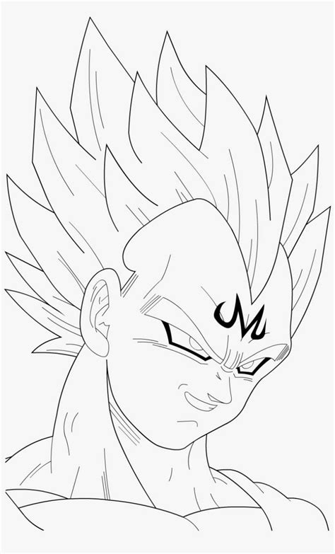 Collection Of Majin Vegeta Drawing Easy High - Majin Vegeta Drawing Easy PNG Image | Transparent ...