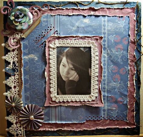 Heartedly Handcrafted: Scrapbook Layout