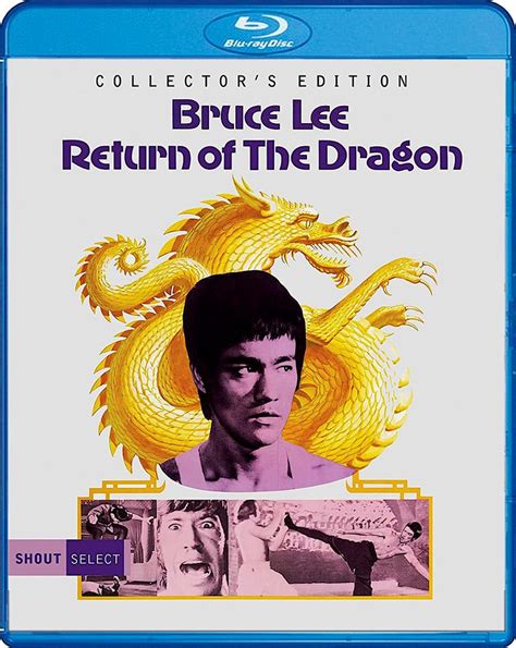 BRUCE LEE RETURN OF THE DRAGON BLU-RAY SPINE #18 (SHOUT SELECTS ...