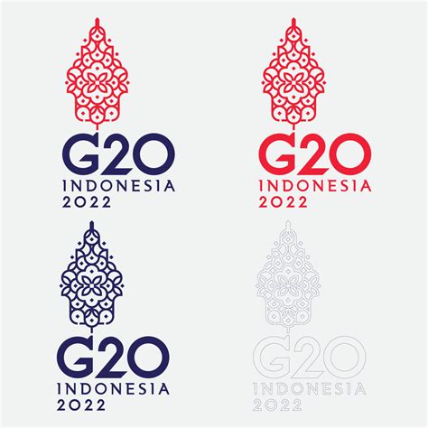 logotipo de marca de agua g20 indonesia 2022 10661086 Vector en Vecteezy