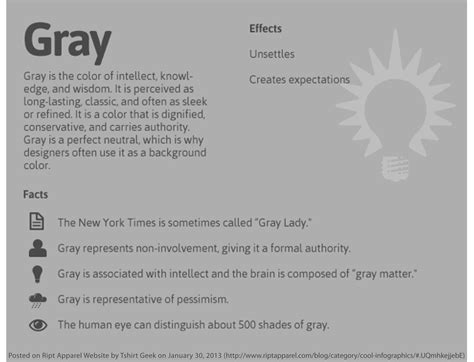 What Does The Color Gray Mean | Home Design Depot