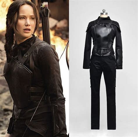 Custom Made The Hunger Games 3 Katniss Everdeen Cosplay Costume Outfit Halloween on Aliexpress ...