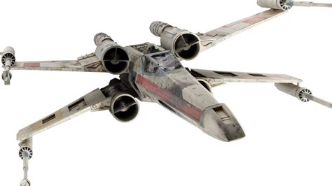 'Star Wars' X-Wing Fighter Miniature At Auction for $400K