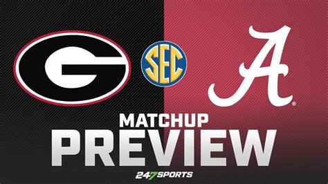 Georgia Bulldogs vs. Alabama Crimson Tide | SEC Championship Game ...