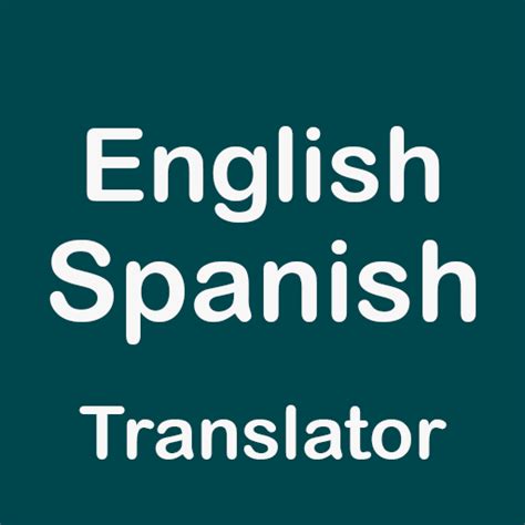 Spanish English Translator - Apps on Google Play