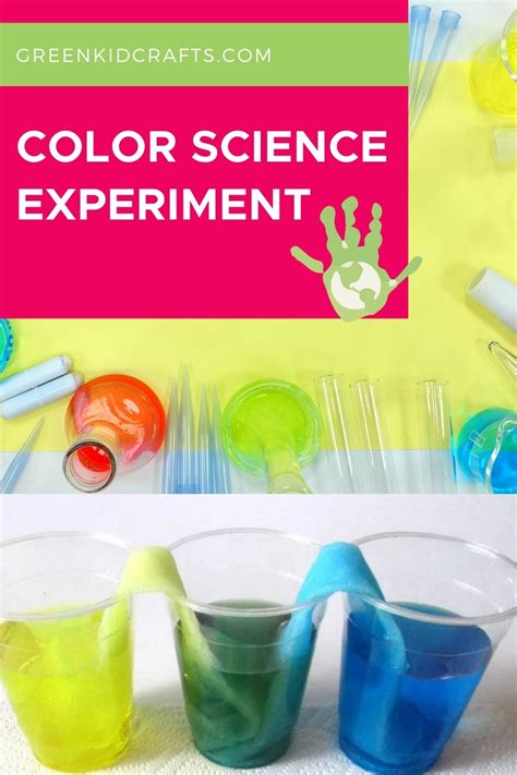 Color Science Experiment – Green Kid Crafts