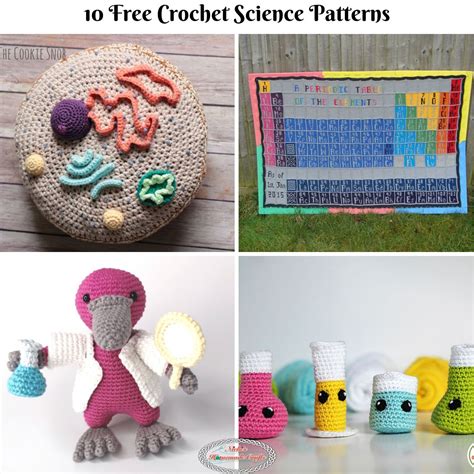 10 FREE Crochet Science Patterns - Nicki's Homemade Crafts