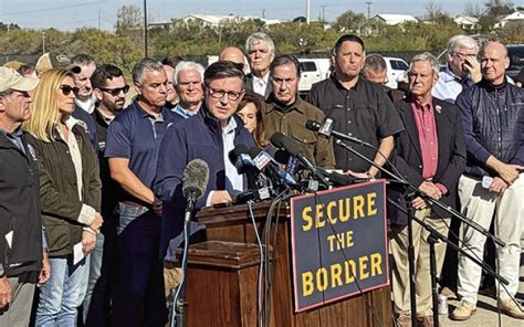 Read the text of Speaker of the House Johnson’s remarks at border ...