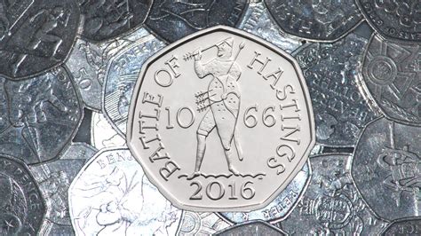 PSA: this Battle of Hastings 50p coin is selling for a massive £63K ...