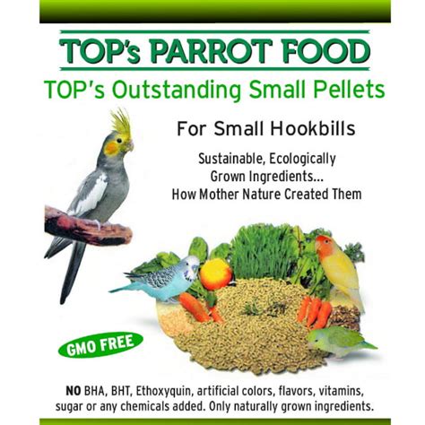 TOPS Bird Food Pellets for Small Parrots 3 lb (1.36 kg) - Walmart.com ...