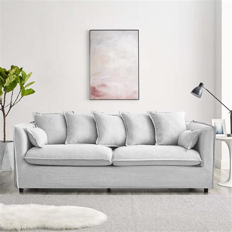 Avalon Grey Removable Slipcover Sofa - KFROOMS | Sale