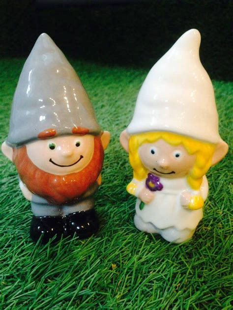 Custom Garden Gnomes Personalised Gnome Personalized Gnome Unique Wedding Gift His N Hers Gift ...