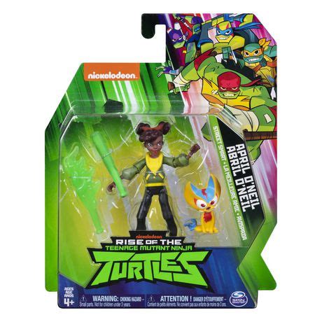 Rise of the Teenage Mutant Ninja Turtles – April O’Neil Action Figure ...