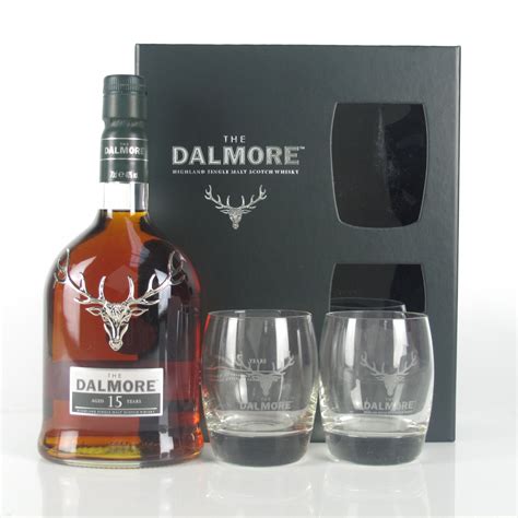 Dalmore 15 Year Old Presentation Pack / Including 2 Glasses | Whisky Auctioneer