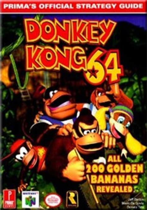 Official Strategy Guide N64 Donkey Kong 64 For Sale | DKOldies