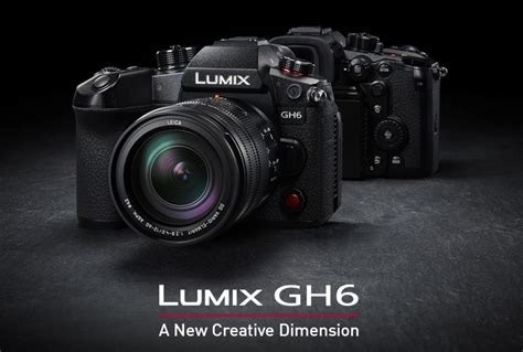 Industry News: Panasonic Lumix GH6 Camera With Dual Output Gain