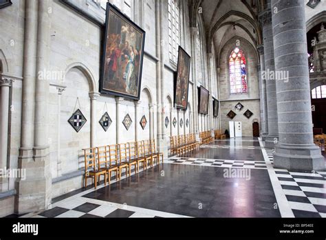 Cathedral Ypres, Belgium Stock Photo - Alamy