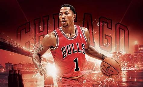 Chicago Bulls Derrick Rose illustration HD wallpaper | Wallpaper Flare