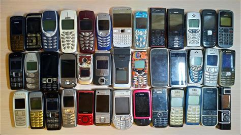 All my old NOKIA phones collection - YouTube