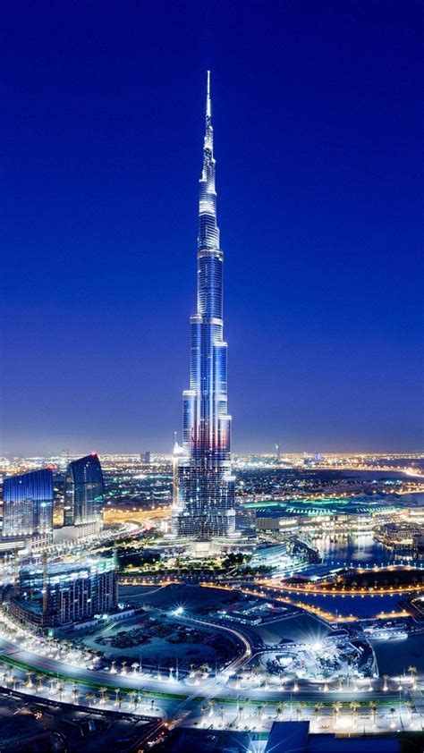 Download Dazzling Dubai Skyline Wallpaper | Wallpapers.com