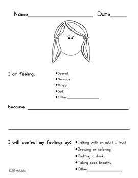 Feelings Journal Template | TUTORE.ORG - Master of Documents